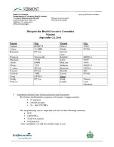 State of Vermont Department of Vermont Health Access Vermont Blueprint for Health 312 Hurricane Lane, Suite 201 Williston VT[removed]dvha.vermont.gov