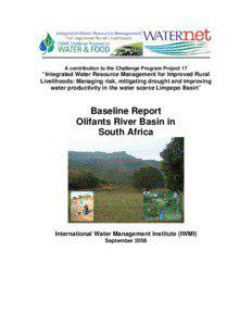 Water Management Areas / Blyde River / Geography of South Africa / Olifants River / Olifants Water Management Area / Letaba River / Limpopo River / Loskop Dam / Evapotranspiration / Water / Geography of Africa / Hydrology