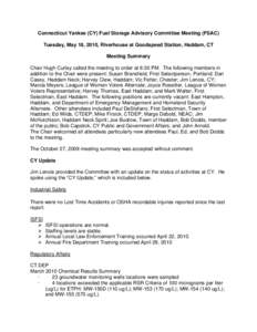 Microsoft Word - FSAC Meeting Summary May 18, 2010