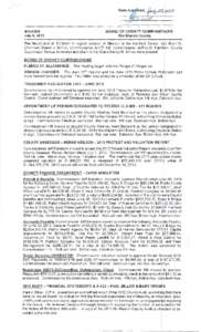 MINUTES July 8, 2013 BOARD OF COUNTY COMMISSIONERS Rio Blanco County