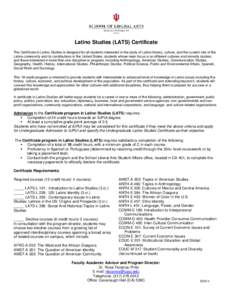 IUPUI Latino American Studies Program