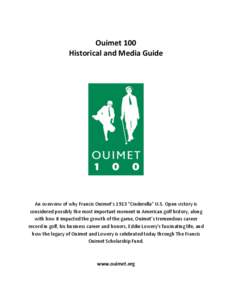 Eddie Lowery / The Greatest Game Ever Played / The Country Club / United States Amateur Championship / Walker Cup / Harry Vardon / Peter Jacobsen / United States Golf Association / Ted Ray / Golf / Francis Ouimet / U.S. Open