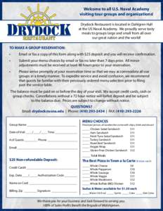 Drydock Vector Logo Blue and Gold PMS 288