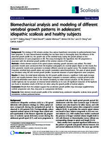 Shi et al. Scoliosis 2011, 6:11 http://www.scoliosisjournal.com/content[removed]RESEARCH  Open Access