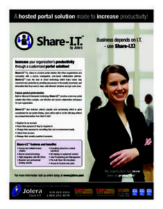 Groupware / Microsoft SharePoint / Portal software / Web part / Microsoft Office PerformancePoint Server / Intranet portal / Web portal / Microsoft Office / SharePoint Dashboard / Software / Computing / Collaborative software