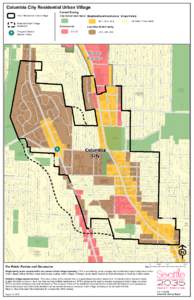 Seattle DPD - Draft Urban Village Map - Columbia City