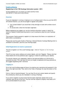 Microsoft Word - Hustings Registration System instructions.doc