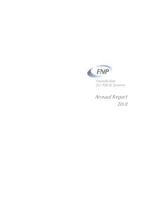 Foundation for Polish Science Annual Report 2010