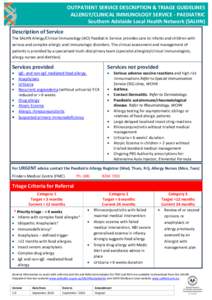 Immunology / Allergology / Immune system / Respiratory diseases / Allergy / Food allergy / Urticaria / Atopy / Atopic dermatitis / Medicine / Health / Type 1 hypersensitivity