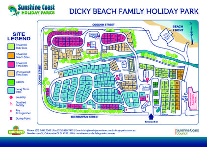 DICKY BEACH FAMILY HOLIDAY PARK COOCHIN STREET 73  Powered