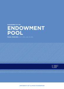 MANAGEMENT OF THE  ENDOWMENT POOL FISCAL YEARJULY 1, 2014–JUNE 30, 2015)