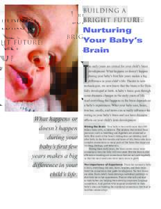 Building a Bright Future: Nurturing Your Baby’s Brain