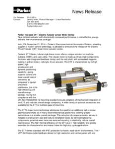 Control theory / Systems theory / Electromagnetism / Electrical engineering / Parker Hannifin / Servomechanism / Motion control / Electromechanics / Servo drive / Technology / Automation / Electric motors