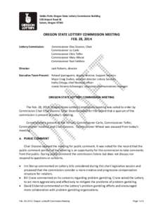 Microsoft Word - FEB[removed]OSL Commission Meeting Draft Minutes.docx