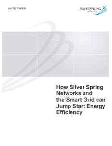 Energy conservation / Sustainable building / Electric power distribution / Energy policy / Smart grid / Smart meter / Demand response / Energy audit / Silver Spring Networks / Energy / Technology / Electric power