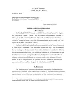 Telephony / Verizon Communications / Video on demand / Economy of the United States / Enhanced 9-1-1 / AT&T / Vermont / United States / Bell System / Dow Jones Industrial Average / Broadband