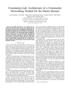 Technology / Computer networking / Internet Protocol / Mesh networking / Network topology / Networks / Node / Wireless mesh network / IPv6 / Network architecture / Computing / Wireless networking