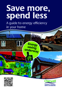 Save more, spend less A guide to energy efficiency in your home  IMAGE: Oxford Brookes University