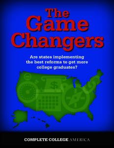 The  Game Changers Are states implementing the best reforms to get more