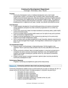 Performance Measure Methodology Sheet