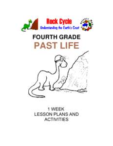 FOURTH GRADE  PAST LIFE 1 WEEK LESSON PLANS AND