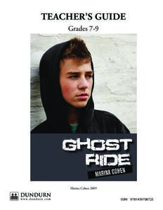 TEACHER’S GUIDE Grades 7-9 Marina CohenISBN    