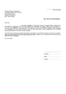 Automechanika -Offer letter of Participation-Pos