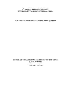 Draft Questions for 2007 ECR Policy Reports