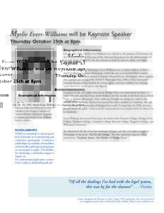 American Association of State Colleges and Universities / Jackson metropolitan area / Myrlie Evers-Williams / Medgar Evers / Evers / Byron De La Beckwith / Tougaloo College / Lorman /  Mississippi / Alcorn State University / Mississippi / United States / National Association for the Advancement of Colored People