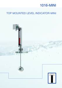 1016-MINI TOP MOUNTED LEVEL INDICATOR-MINI Top Mounted Level Indicator-Mini / Content  Table of content