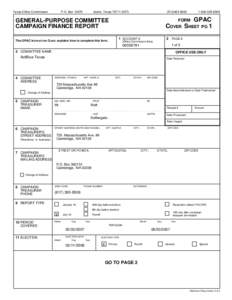 Texas Ethics Commission  P.O. Box[removed]Austin, Texas[removed]