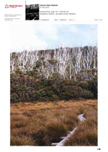 Geography of Australia / Central Highlands / Old Pelion Hut / Overland Track