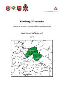 Hamburg-Randkreise Pinneberg, Segeberg, Stormarn, Herzogtum Lauenburg