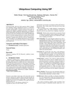 Videotelephony / Session Initiation Protocol / Network protocols / Presence information / 3pcc / Universal Plug and Play / Telephone number mapping / Service Location Protocol / Bluetooth / Technology / Voice over IP / Computing