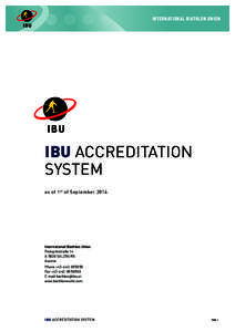 IBU Accreditation Systemindd
