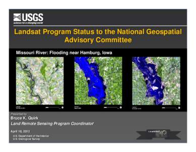 Future of Land Imaging Presentation to the USGS Executive Leadership Team