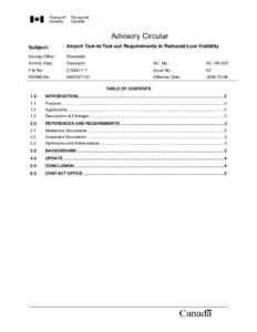 Microsoft Word - RDIMS-#[removed]v3-AC_700-007__ISSUE_02_2009-10-01_AIRPORT_TAXI-IN_TAXI-OUT_REQUIREMENTS_IN_REDUCED_LOW_VISIBIL