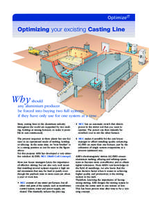 OptimizeIT  Optimizing your excisting Casting Line Why