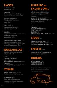 Food and drink / Mexican cuisine / Tex-Mex cuisine / Salsa / Taco / Corn tortilla / Quesadilla / Carnitas / Tortilla chip / Food Paradise