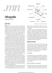 Asia / Mobicom Corporation / Information and communication technologies for development / Education in Mongolia / Mongolia / Newcom Group / Information and communications technology / Asia-Pacific Development Information Programme / Ulan Bator / Communication / Information technology / Technology