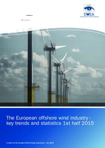 The European offshore wind industry key trends and statistics 1st halfoffshore windWind industry Energy - key trendsAssociation and statistics 1st -half