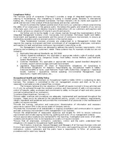 Industrial hygiene / Safety engineering / Occupational safety and health / Environmental social science / Risk management / Government procurement in the United States / Dangerous goods / Whistleblower protection in United States / Health and Safety at Work etc. Act / Safety / Risk / Prevention