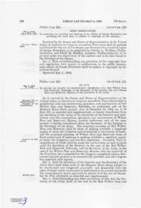 Washington / United States / Water Resources Development Act