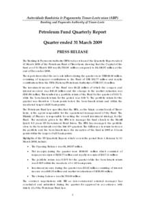 Economics / East Timor / Republics / Rate of return / The Government Pension Fund of Norway / Portfolio / Financial economics / Investment / Finance