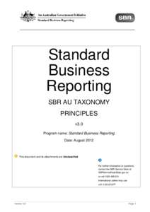 SBR_AU_Taxonomy_Principles_ v3.0 _20120827_x