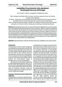 Water Supply (Water Quality) Regulations / Chalcopyrite / Chemical element / Crystallography / Matter / Chelates in animal nutrition / Chemistry / Acid mine drainage / Environmental issues with mining