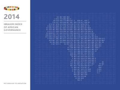 2014 IBRAHIM INDEX OF AFRICAN GOVERNANCE  MO IBRAHIM FOUNDATION