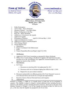 Local government in New Hampshire / Local government / Agenda / Town council / Minutes / Meetings / Parliamentary procedure / Government