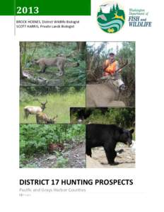 2013 Hunting Prospects - District 17