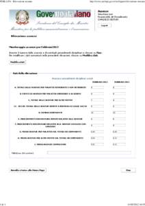 PERLA PA - Rilevazione assenze  1 di 1 http://www.perlapa.gov.it/web/guest/rilevazione-assenze